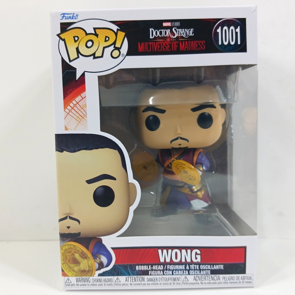 Funko Pop Marvel Doctor Strange Multiverse of Madness Wong 1001 Vinyl Figure